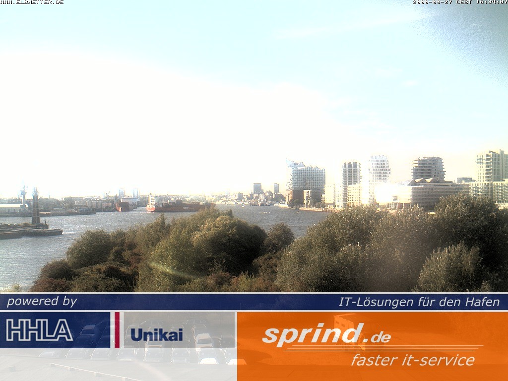 Archiv Foto Webcam Hamburg: Cruise Center Hafencity