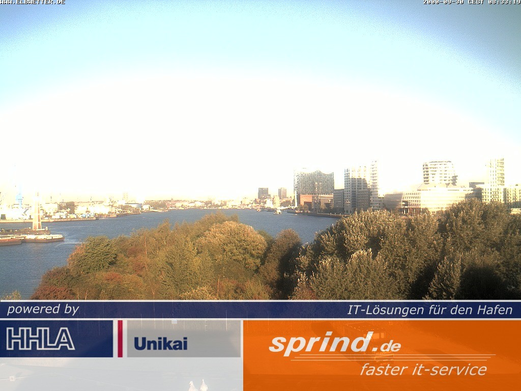 Archiv Foto Webcam Hamburg: Cruise Center Hafencity