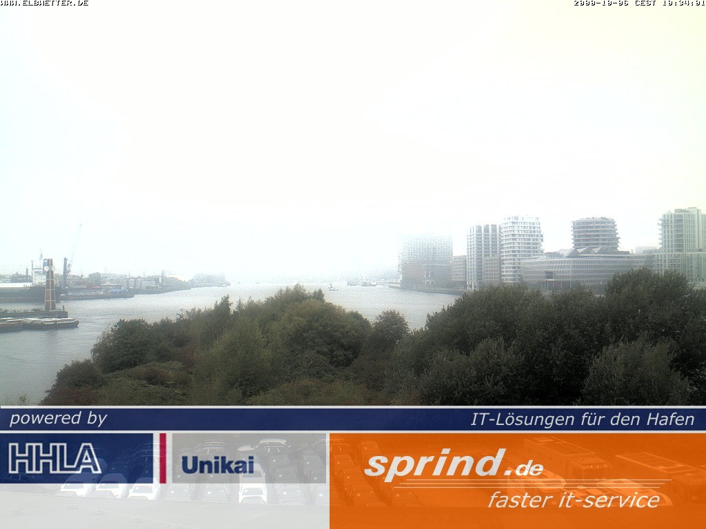 Archiv Foto Webcam Hamburg: Cruise Center Hafencity