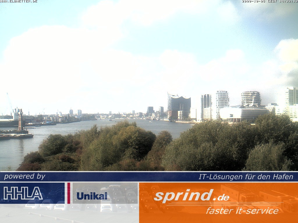 Archiv Foto Webcam Hamburg: Cruise Center Hafencity