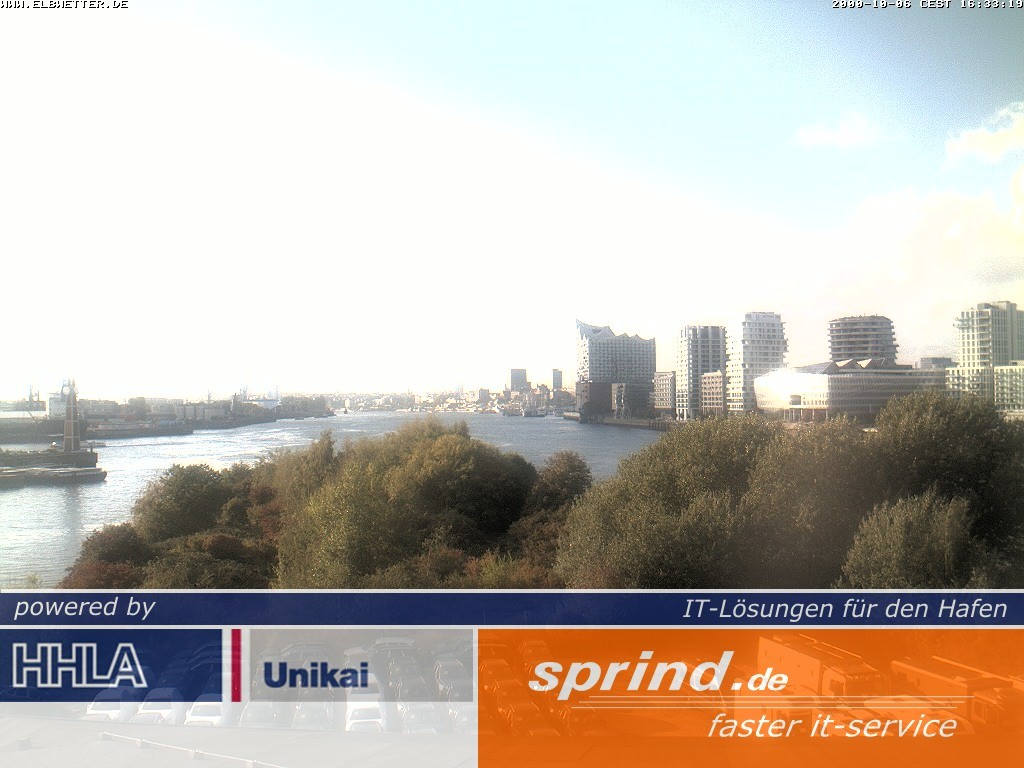 Archiv Foto Webcam Hamburg: Cruise Center Hafencity
