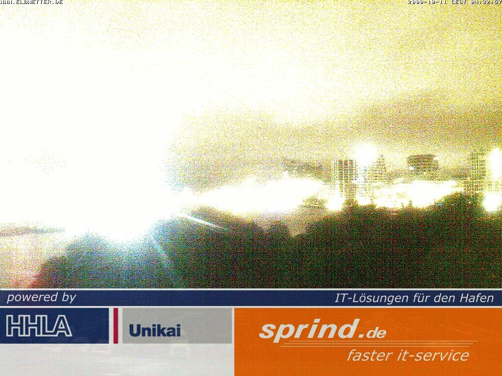 Archiv Foto Webcam Hamburg: Cruise Center Hafencity