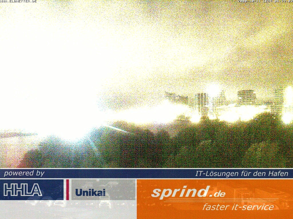 Archiv Foto Webcam Hamburg: Cruise Center Hafencity