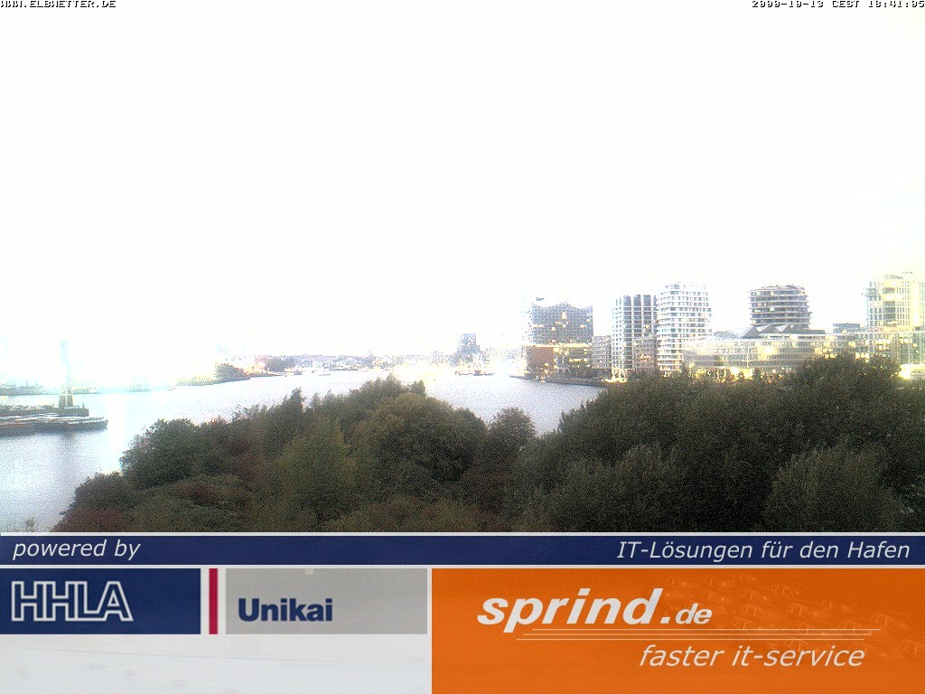 Archiv Foto Webcam Hamburg: Cruise Center Hafencity