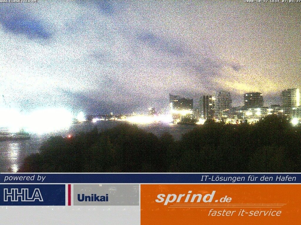 Archiv Foto Webcam Hamburg: Cruise Center Hafencity