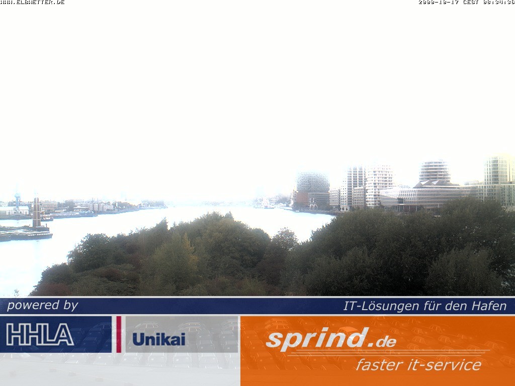 Archiv Foto Webcam Hamburg: Cruise Center Hafencity