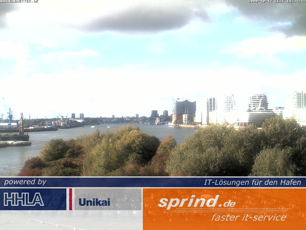 Archiv Foto Webcam Hamburg: Cruise Center Hafencity