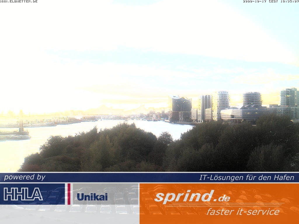 Archiv Foto Webcam Hamburg: Cruise Center Hafencity