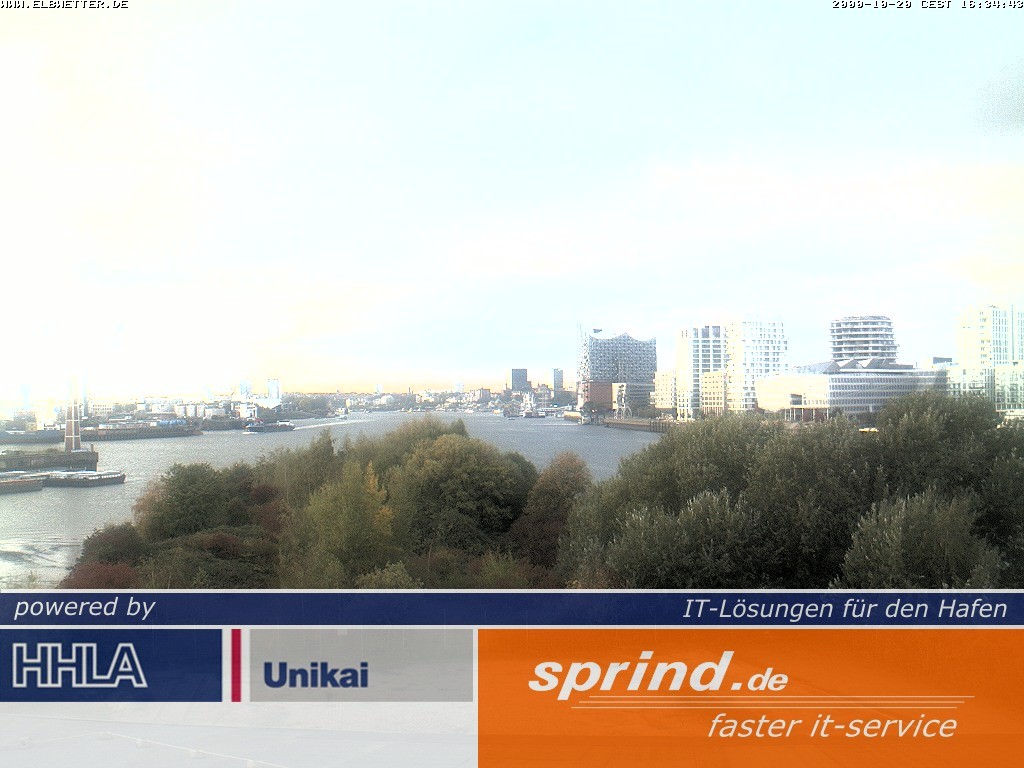 Archiv Foto Webcam Hamburg: Cruise Center Hafencity
