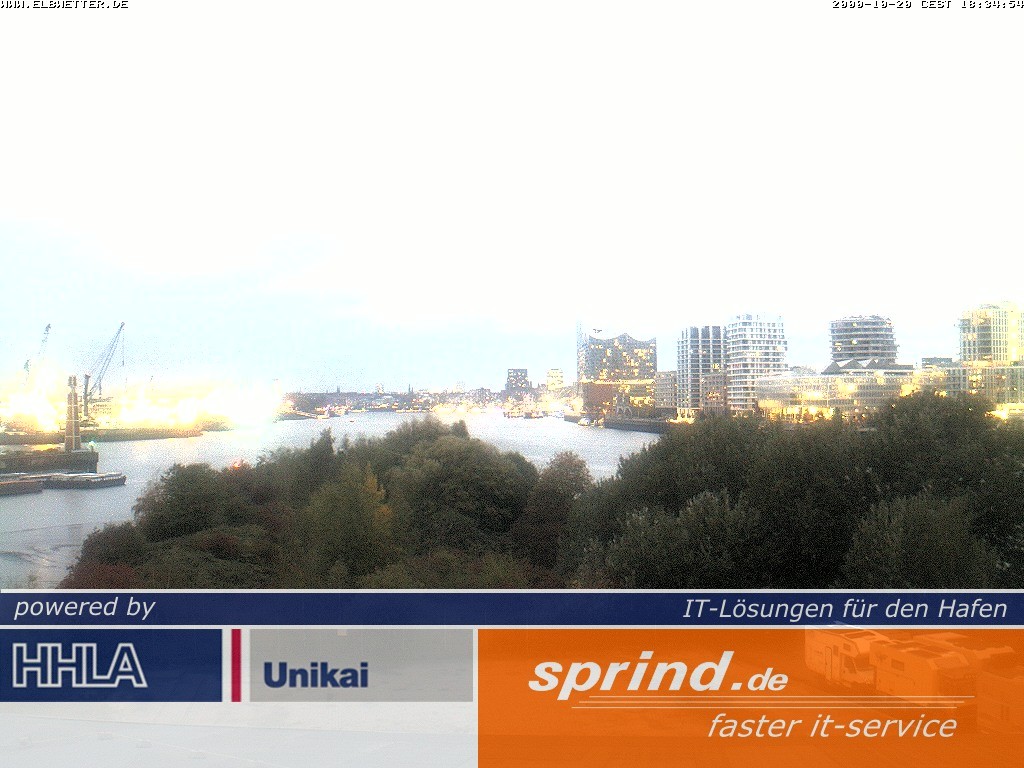 Archiv Foto Webcam Hamburg: Cruise Center Hafencity
