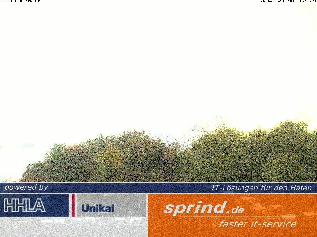 Archived image Webcam Hamburg Cruise Center