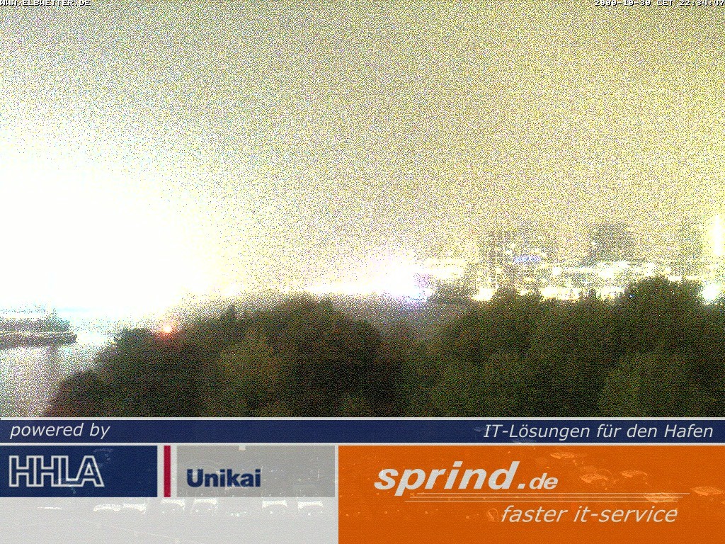 Archived image Webcam Hamburg Cruise Center