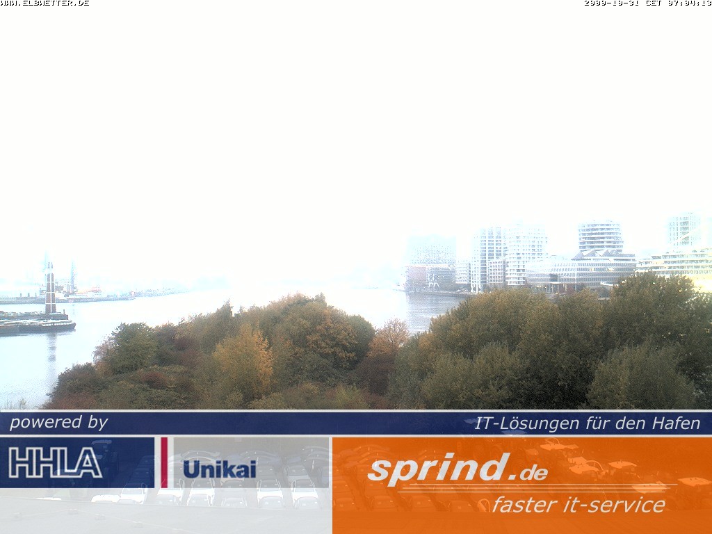 Archiv Foto Webcam Hamburg: Cruise Center Hafencity