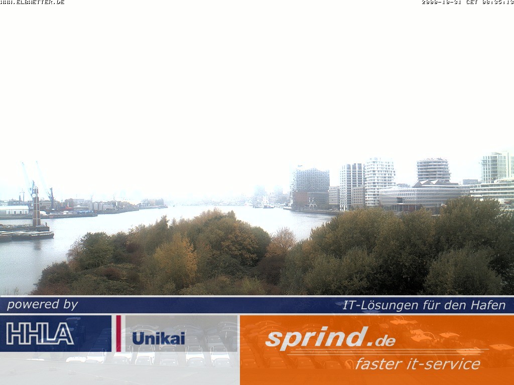 Archiv Foto Webcam Hamburg: Cruise Center Hafencity