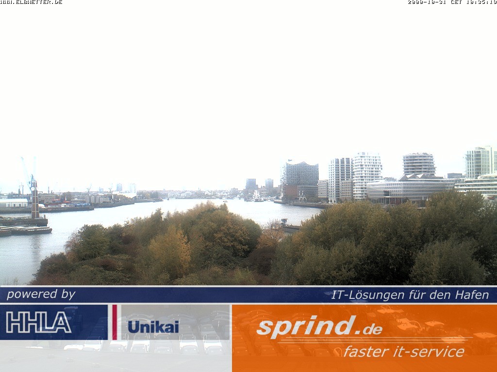 Archiv Foto Webcam Hamburg: Cruise Center Hafencity