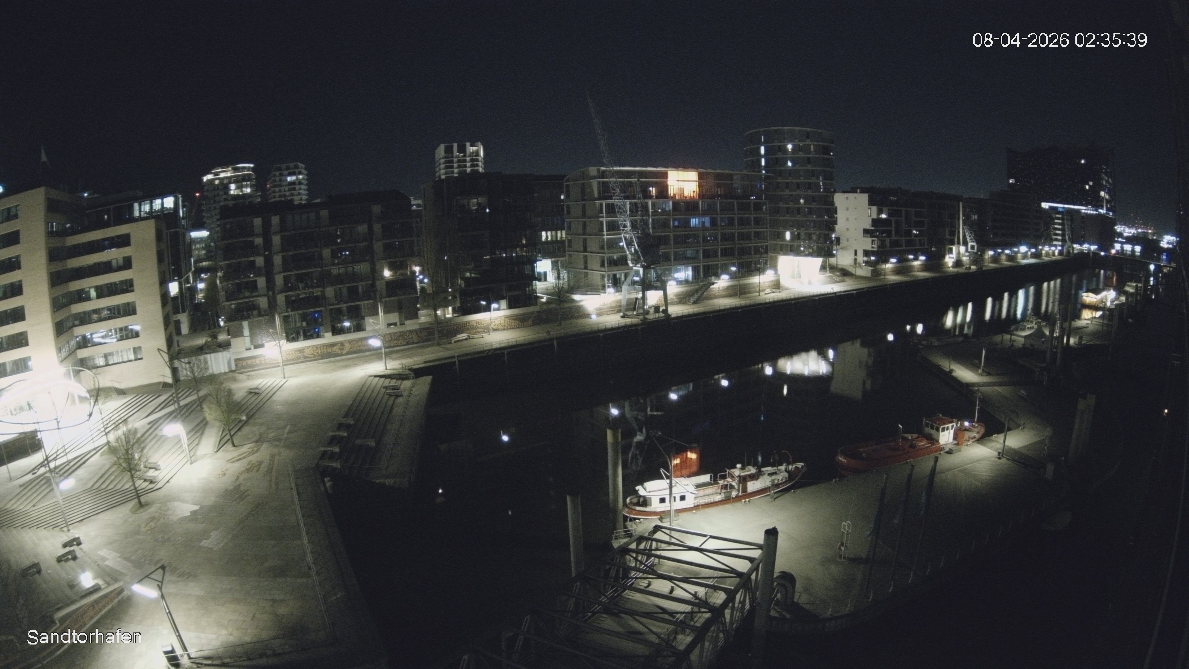 Archiv Foto Webcam Hamburg: HafenCity und Elbphilharmonie