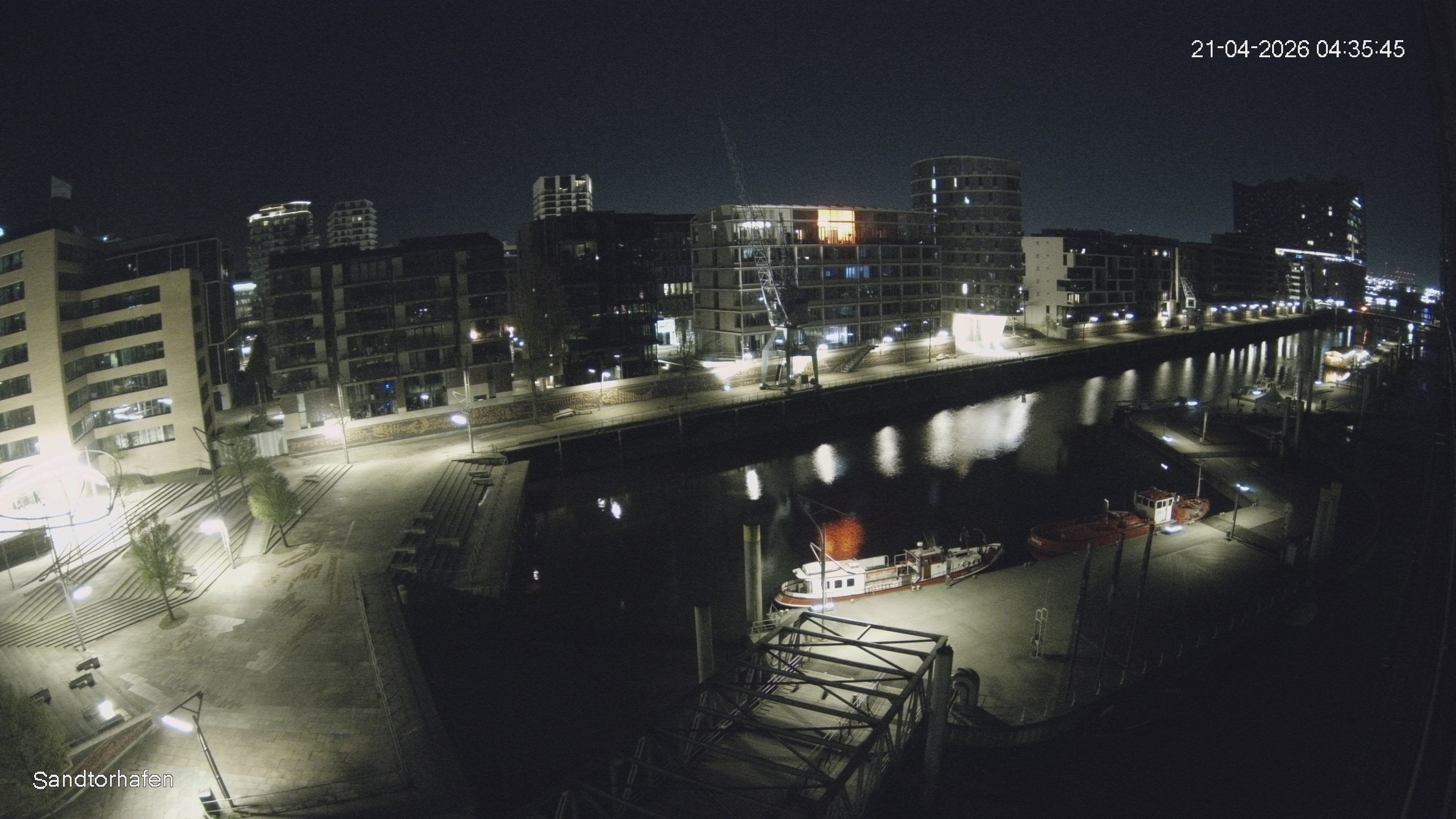 Archiv Foto Webcam Hamburg: HafenCity und Elbphilharmonie