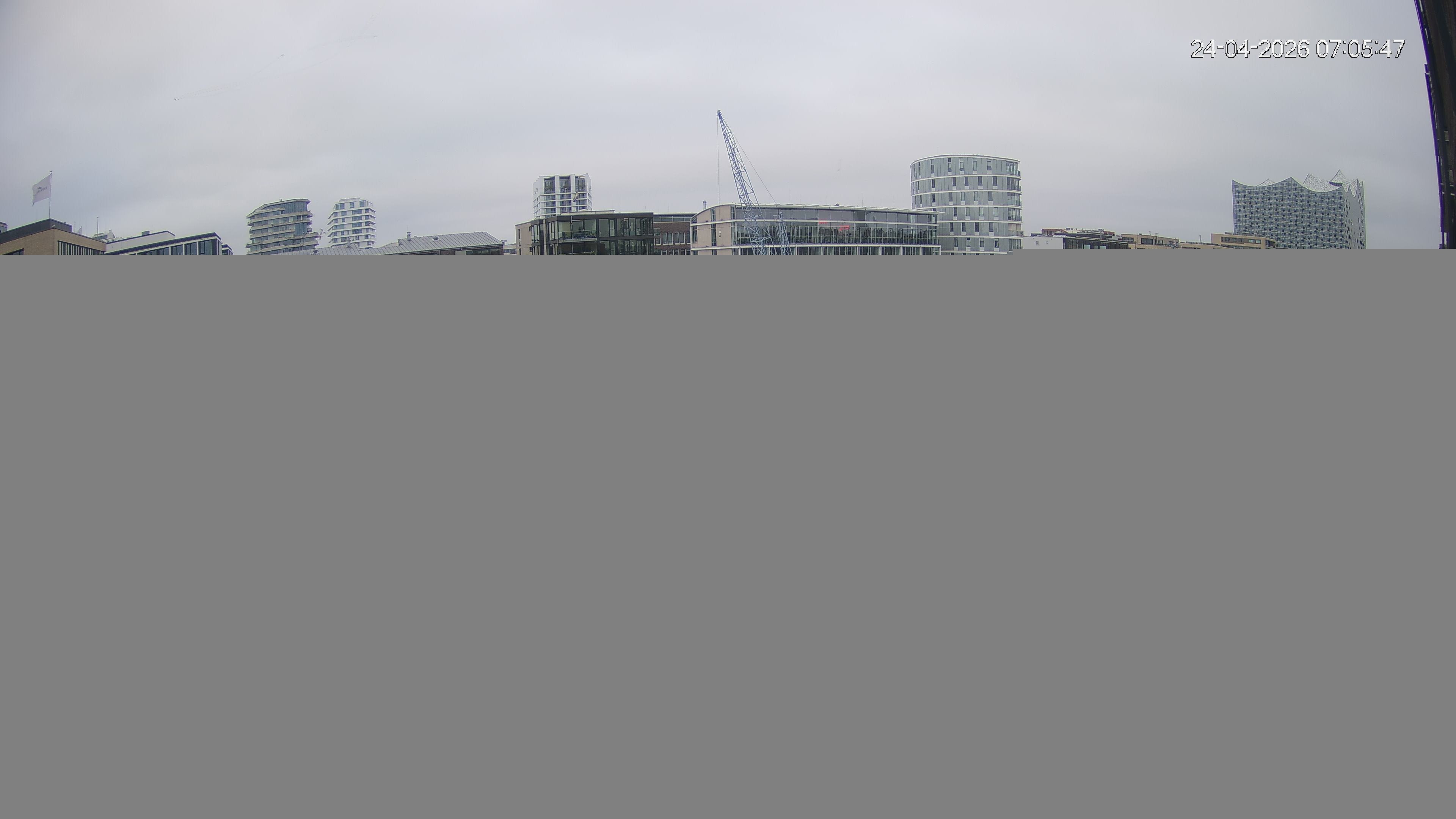 Archiv Foto Webcam Hamburg: HafenCity und Elbphilharmonie