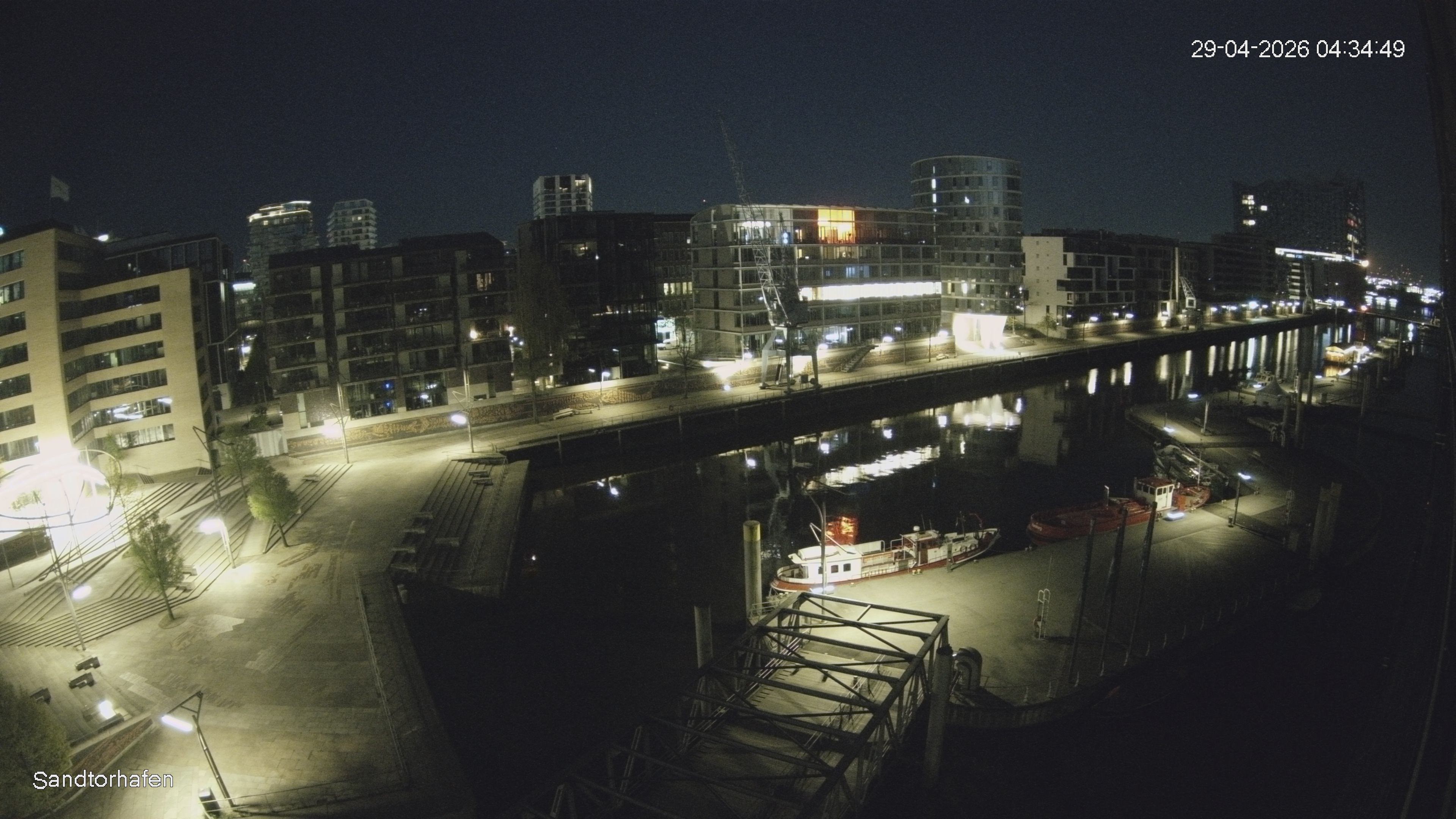 Archiv Foto Webcam Hamburg: HafenCity und Elbphilharmonie