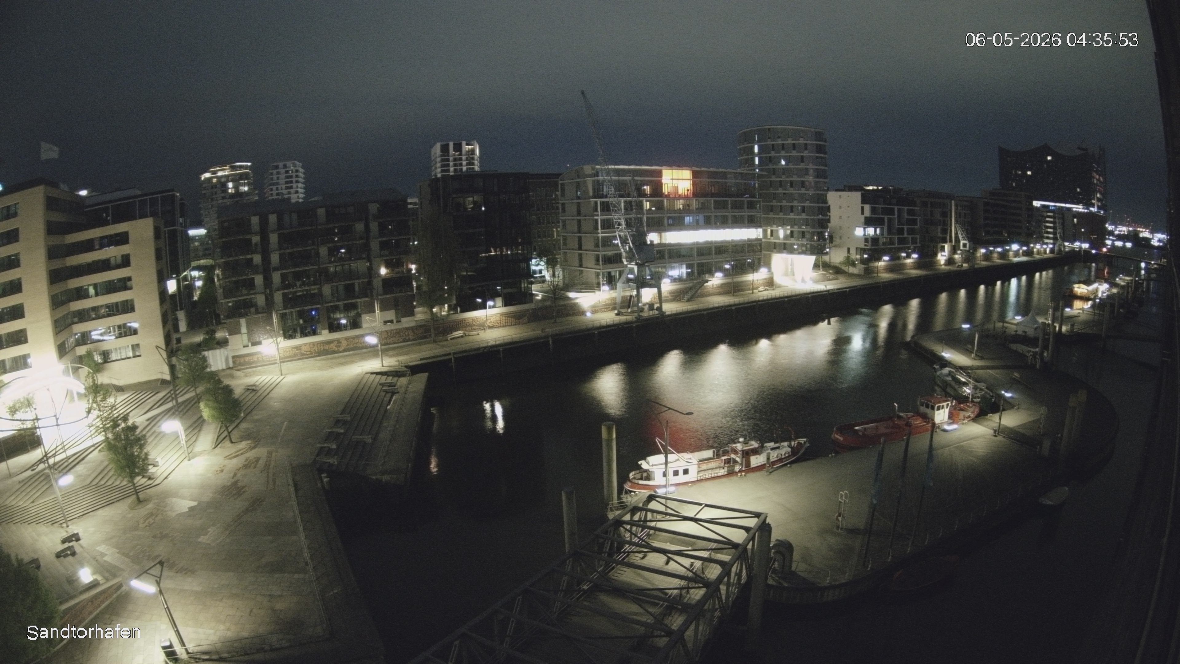 Archiv Foto Webcam Hamburg: HafenCity und Elbphilharmonie