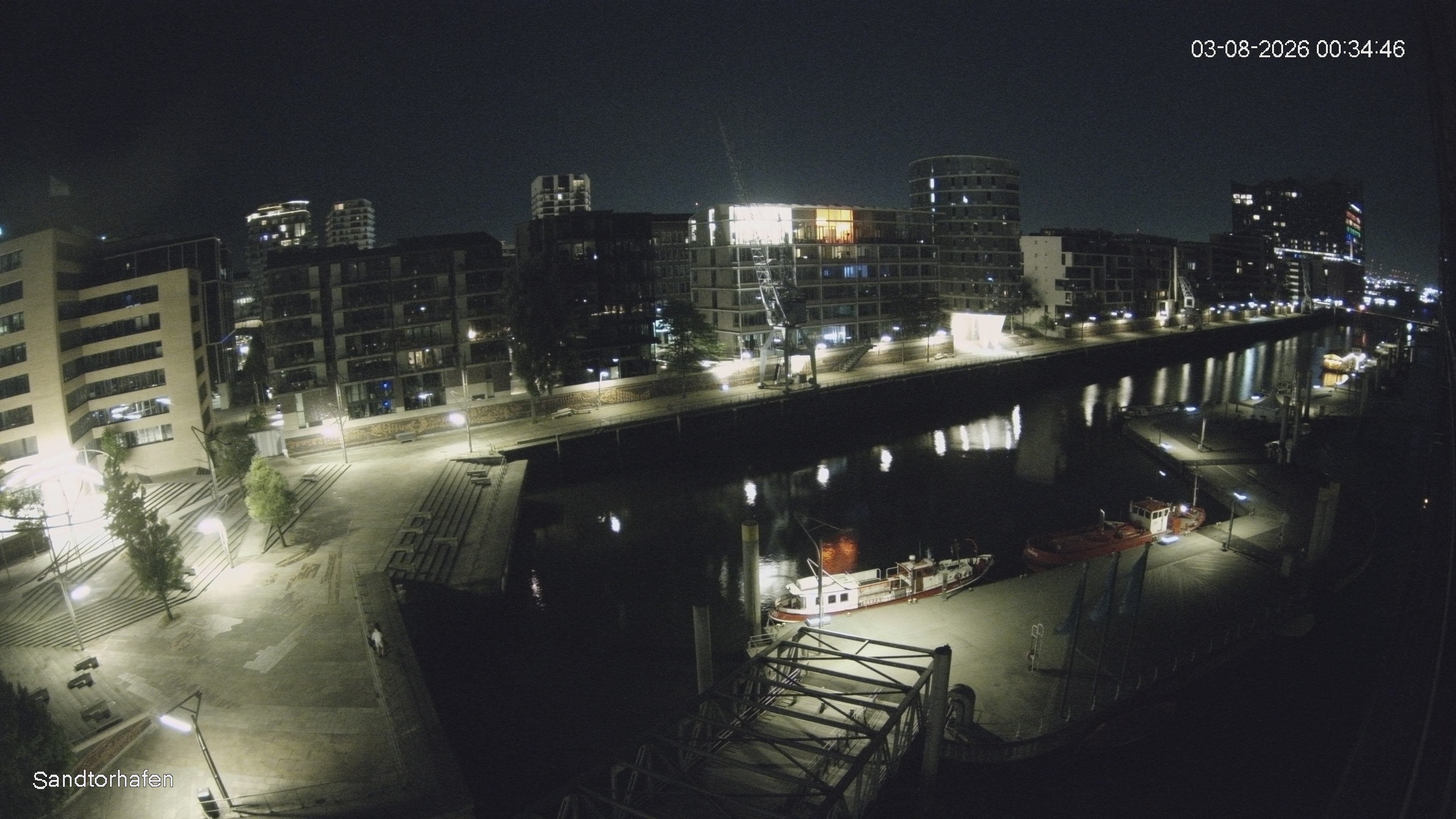 Archiv Foto Webcam Hamburg: HafenCity und Elbphilharmonie