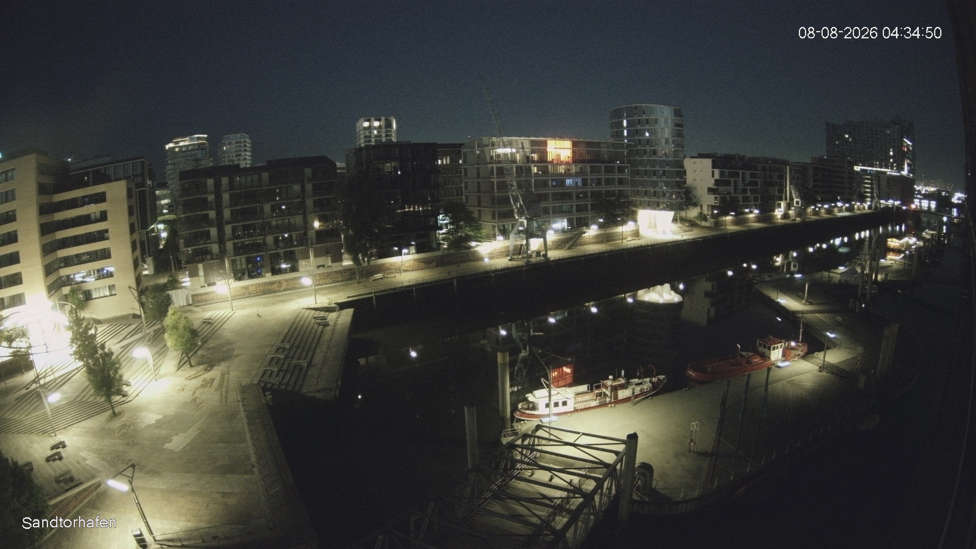 Archiv Foto Webcam Hamburg: HafenCity und Elbphilharmonie