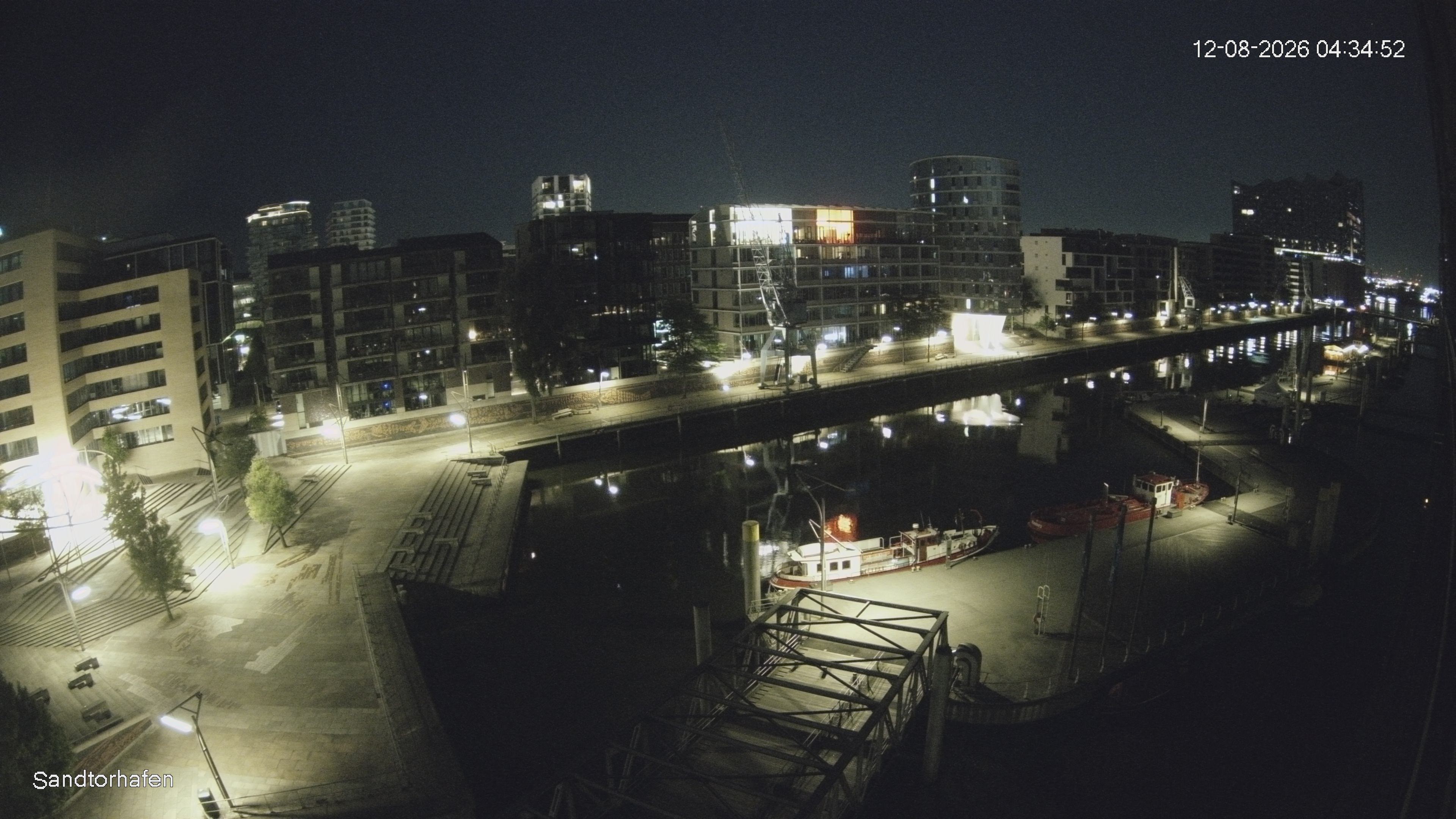 Archiv Foto Webcam Hamburg: HafenCity und Elbphilharmonie
