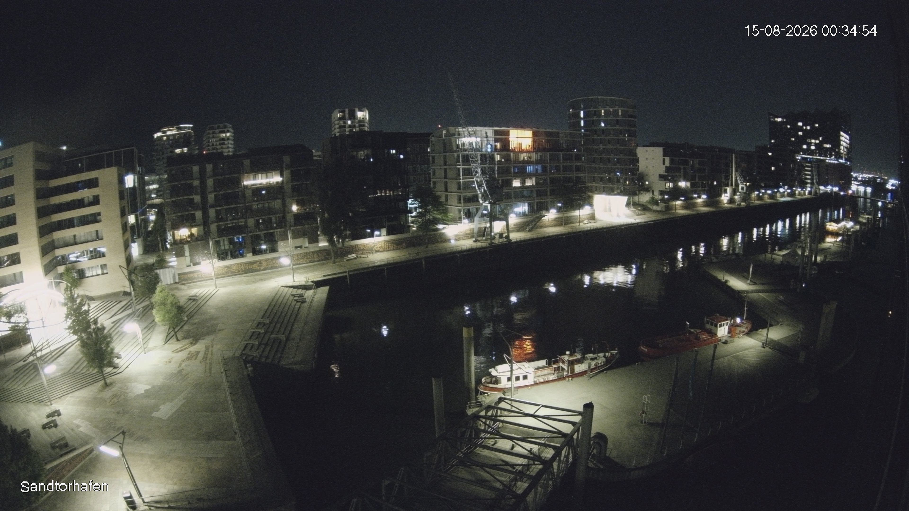 Archiv Foto Webcam Hamburg: HafenCity und Elbphilharmonie
