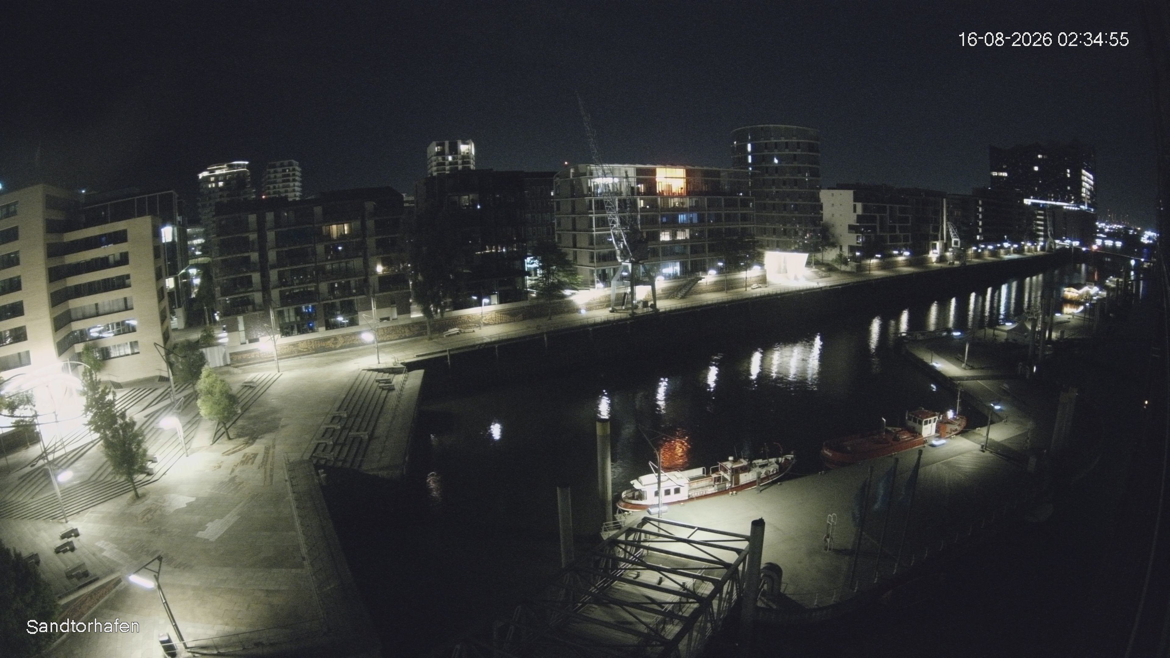 Archiv Foto Webcam Hamburg: HafenCity und Elbphilharmonie