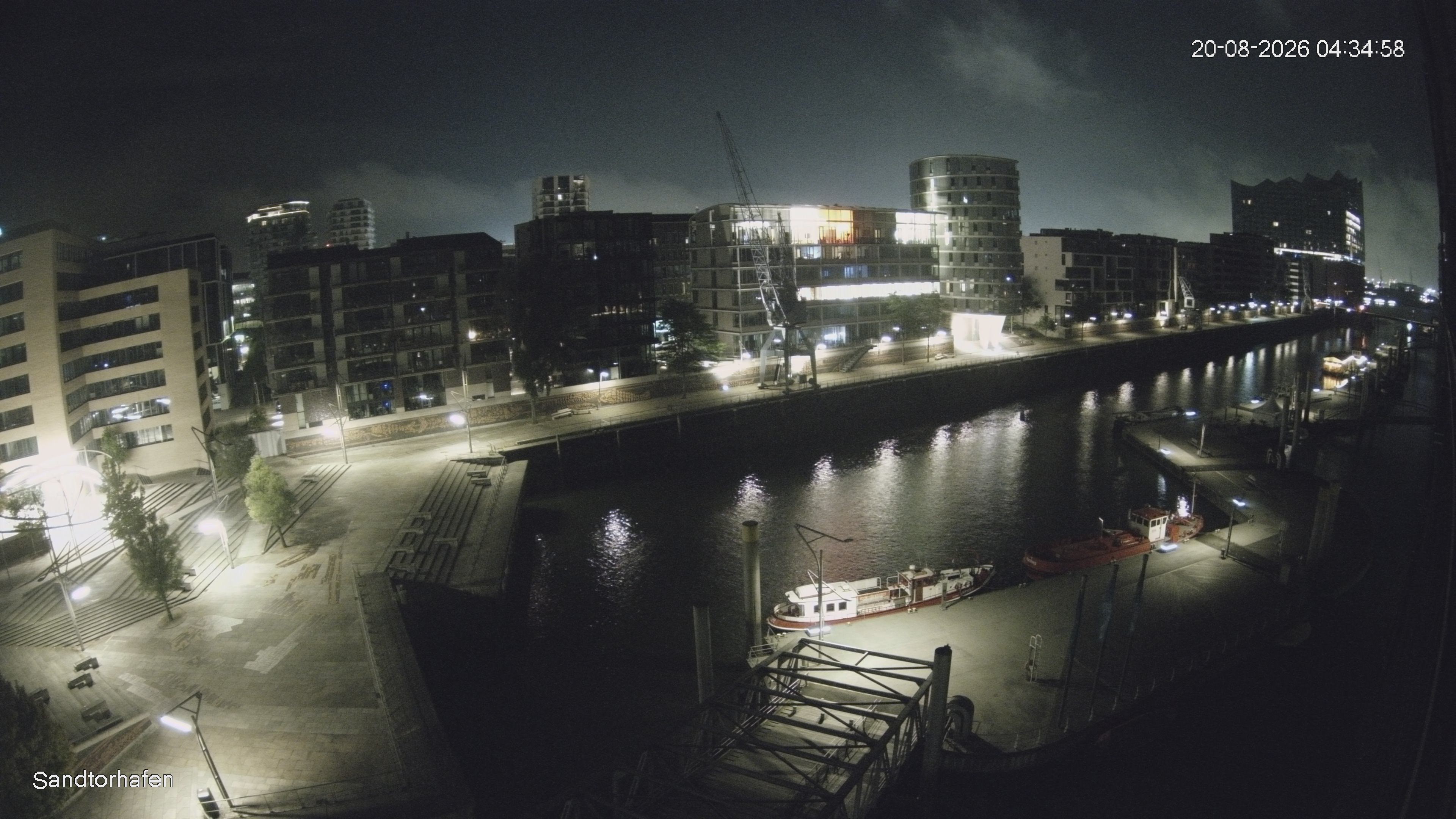 Archiv Foto Webcam Hamburg: HafenCity und Elbphilharmonie