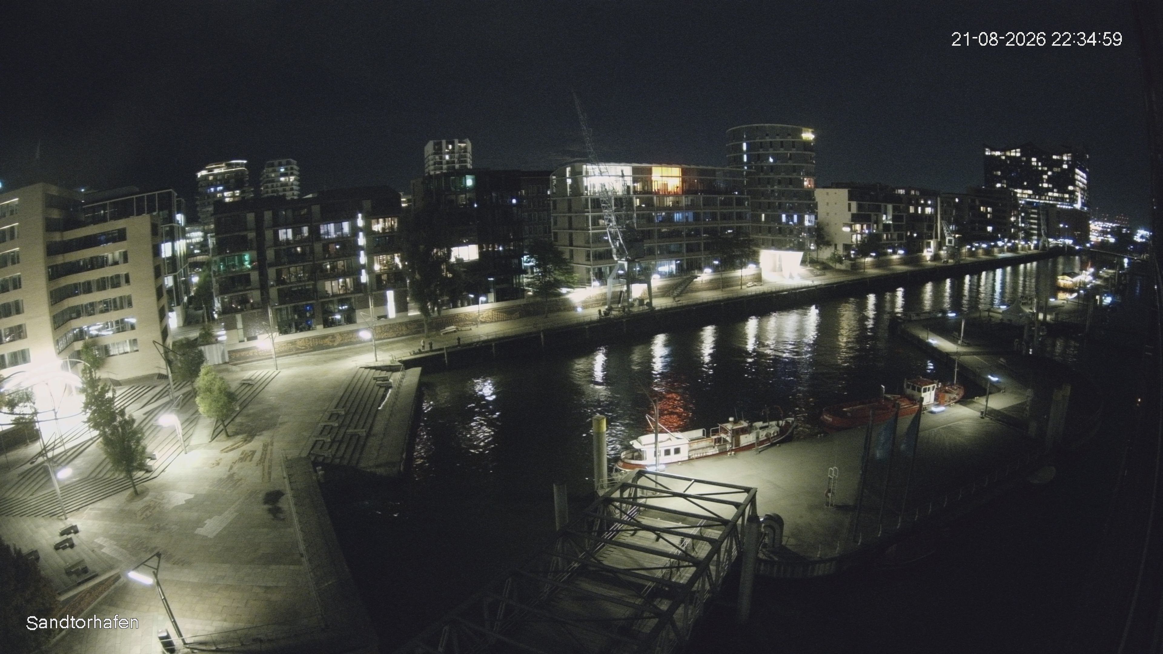 Archiv Foto Webcam Hamburg: HafenCity und Elbphilharmonie