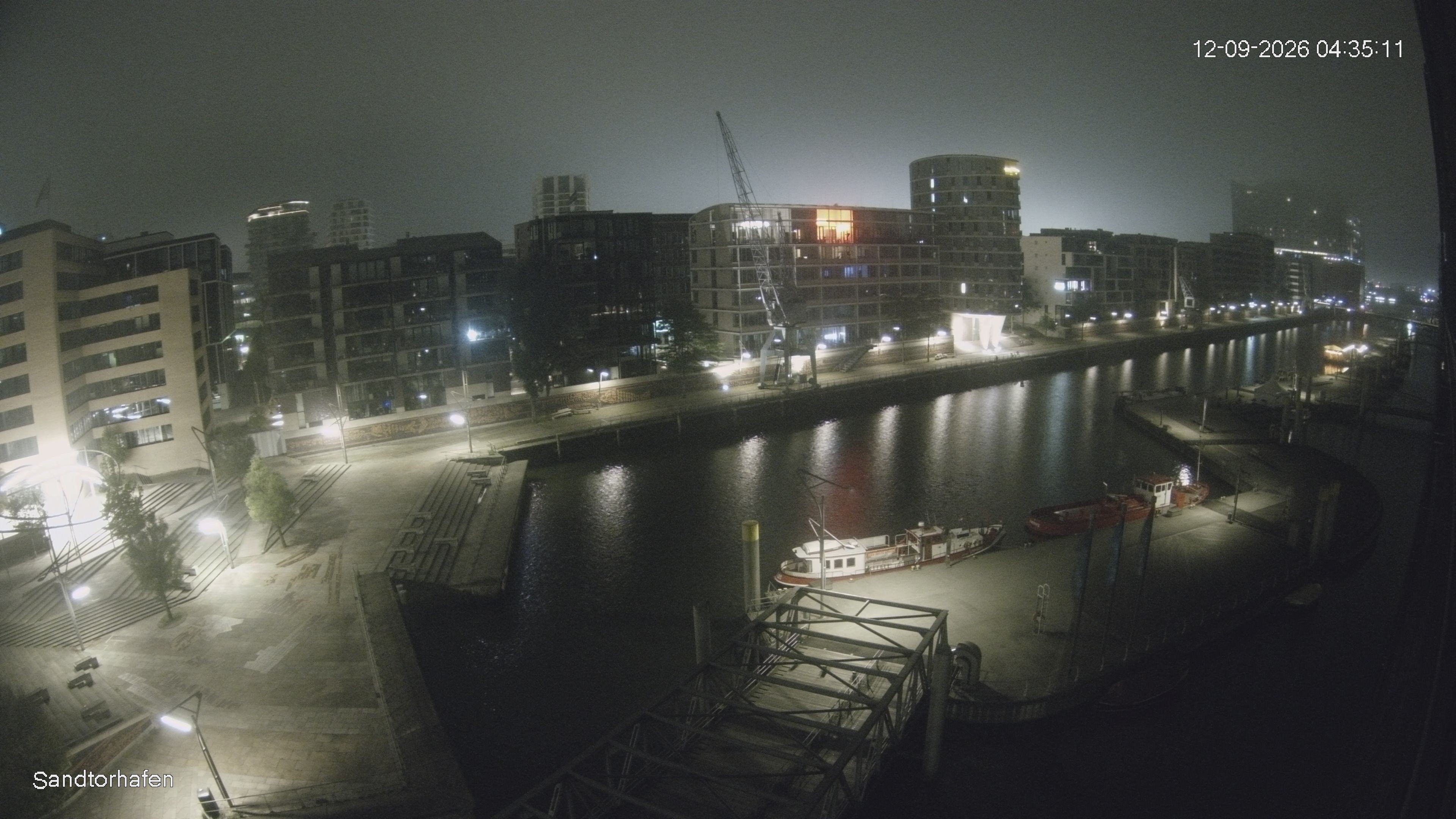Archiv Foto Webcam Hamburg: HafenCity und Elbphilharmonie