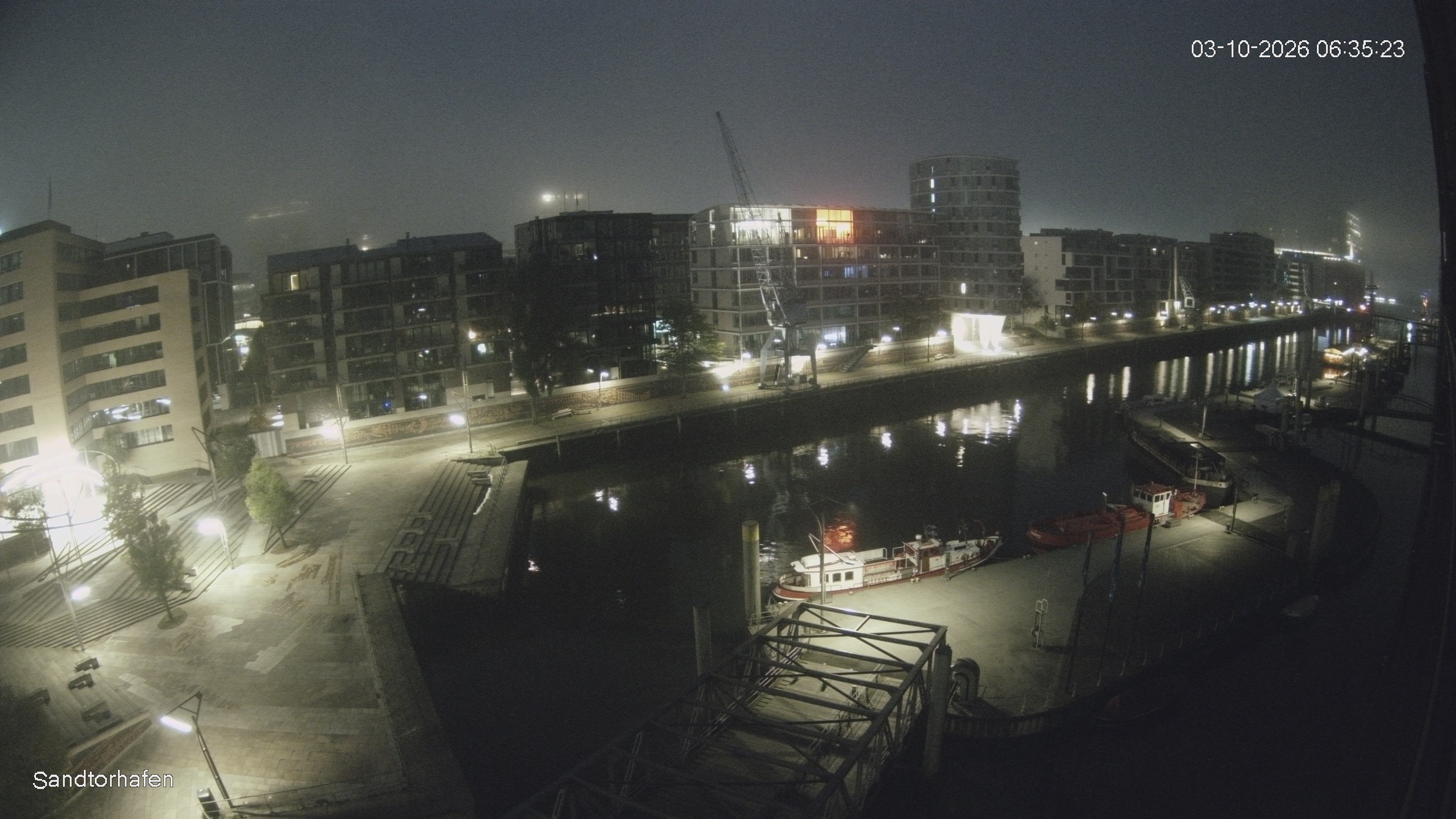 Archiv Foto Webcam Hamburg: HafenCity und Elbphilharmonie