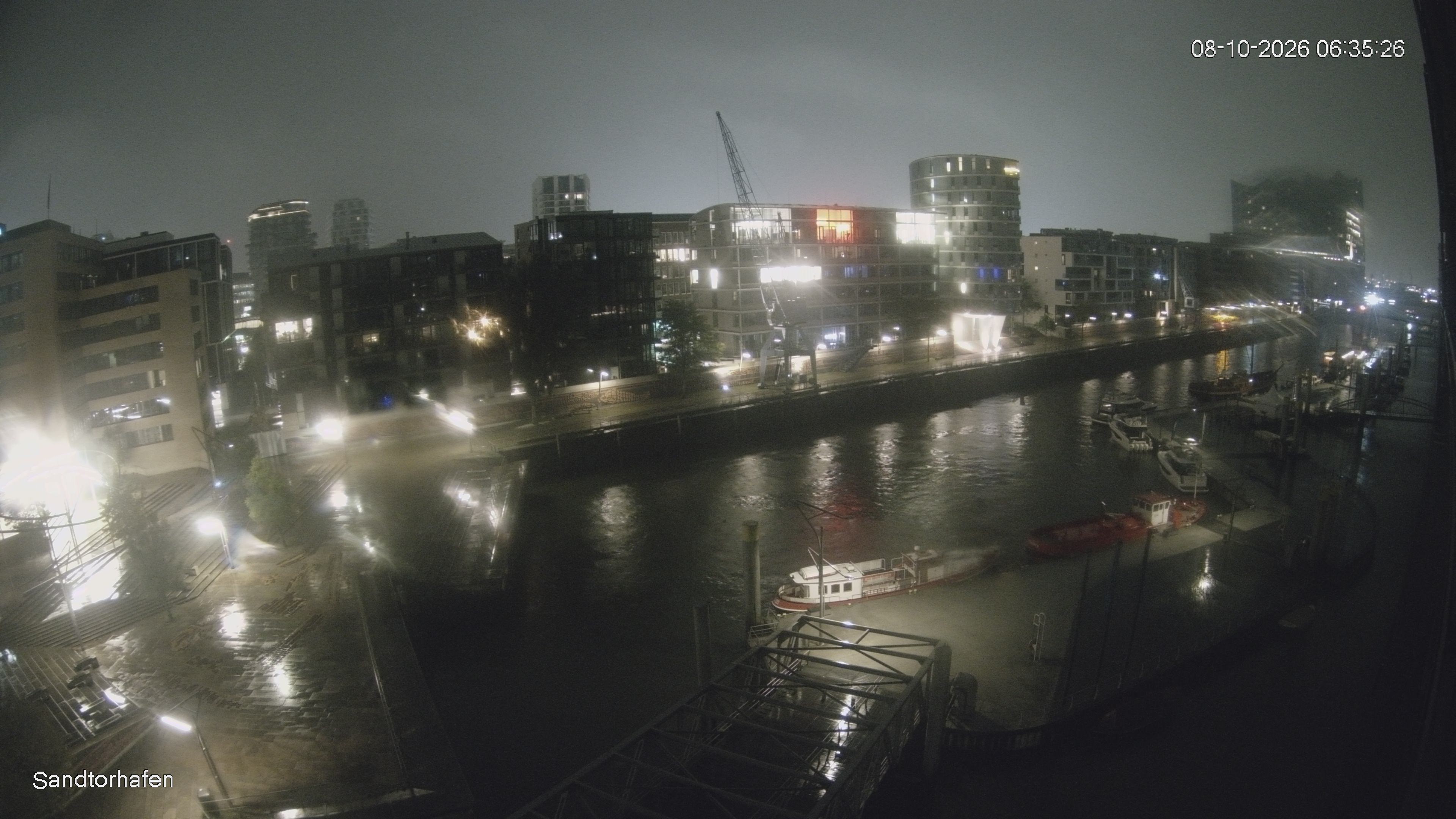 Archiv Foto Webcam Hamburg: HafenCity und Elbphilharmonie