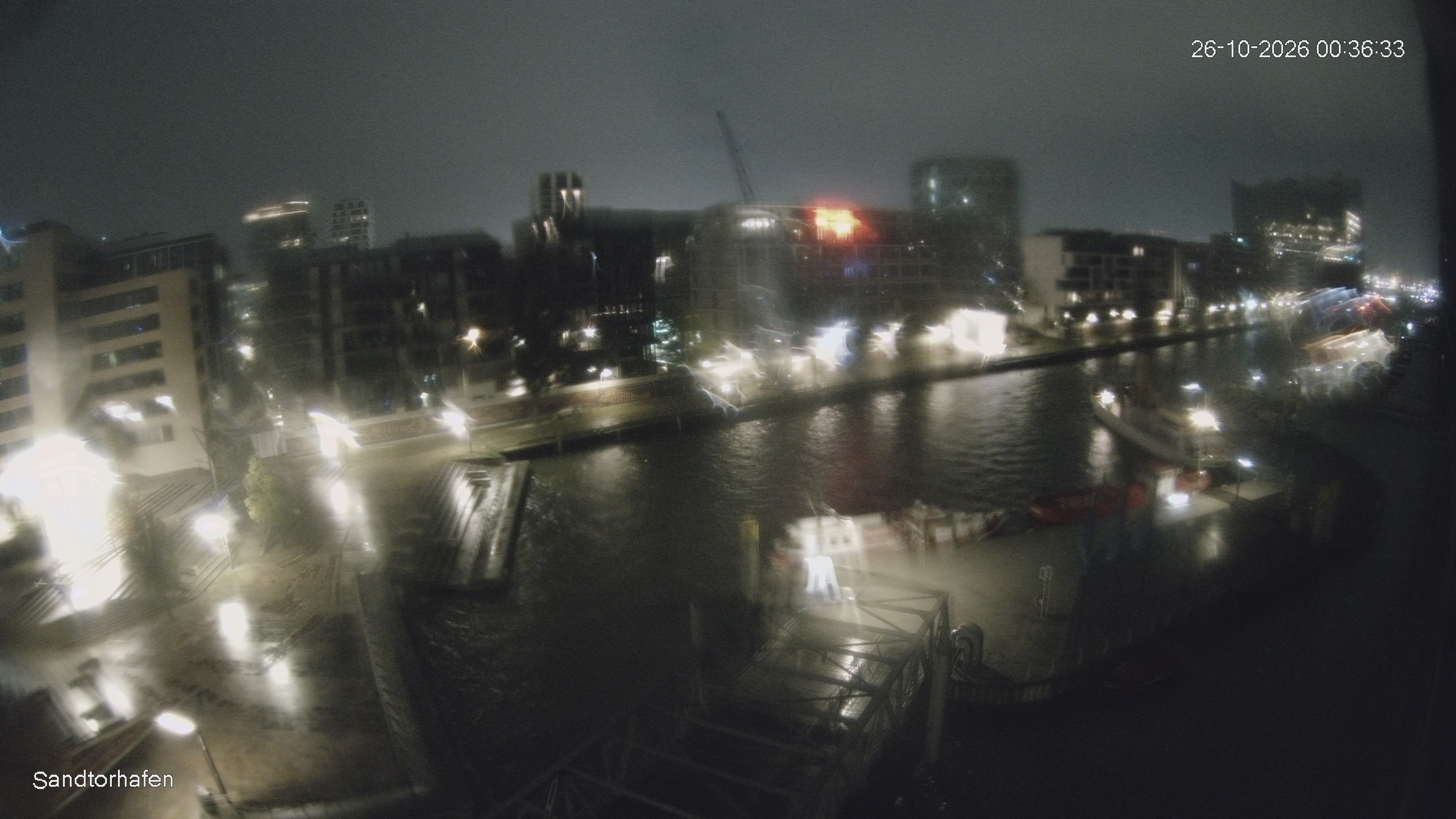 Archived image Webcam Harbour Hall Hamburg