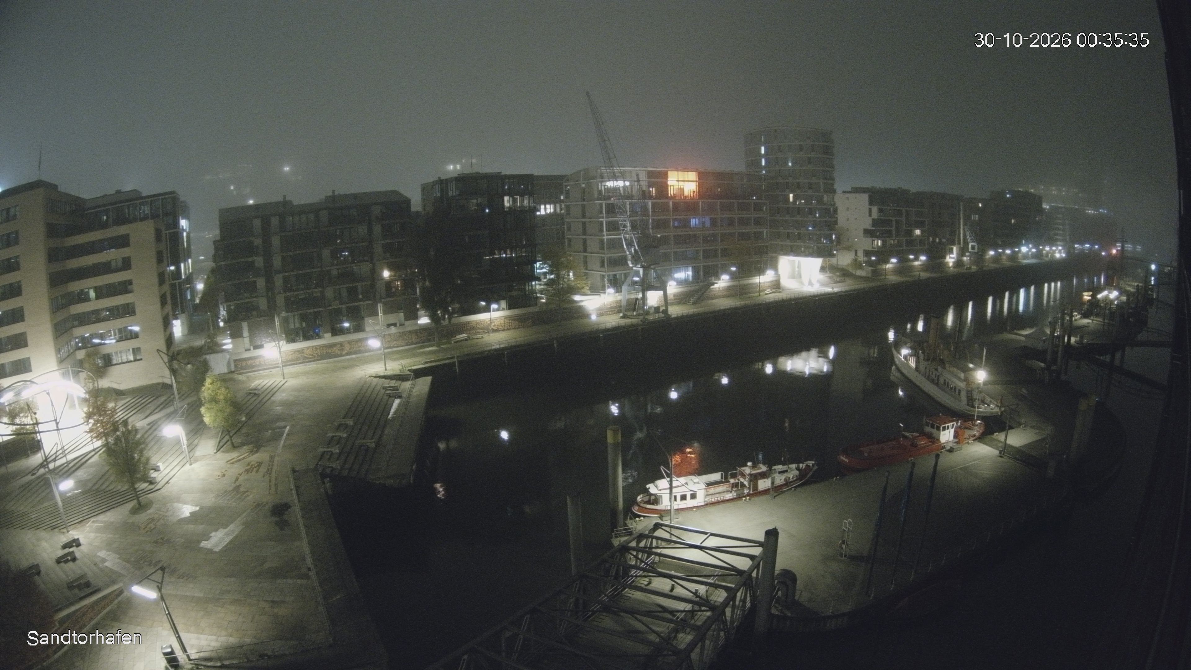 Archiv Foto Webcam Hamburg: HafenCity und Elbphilharmonie