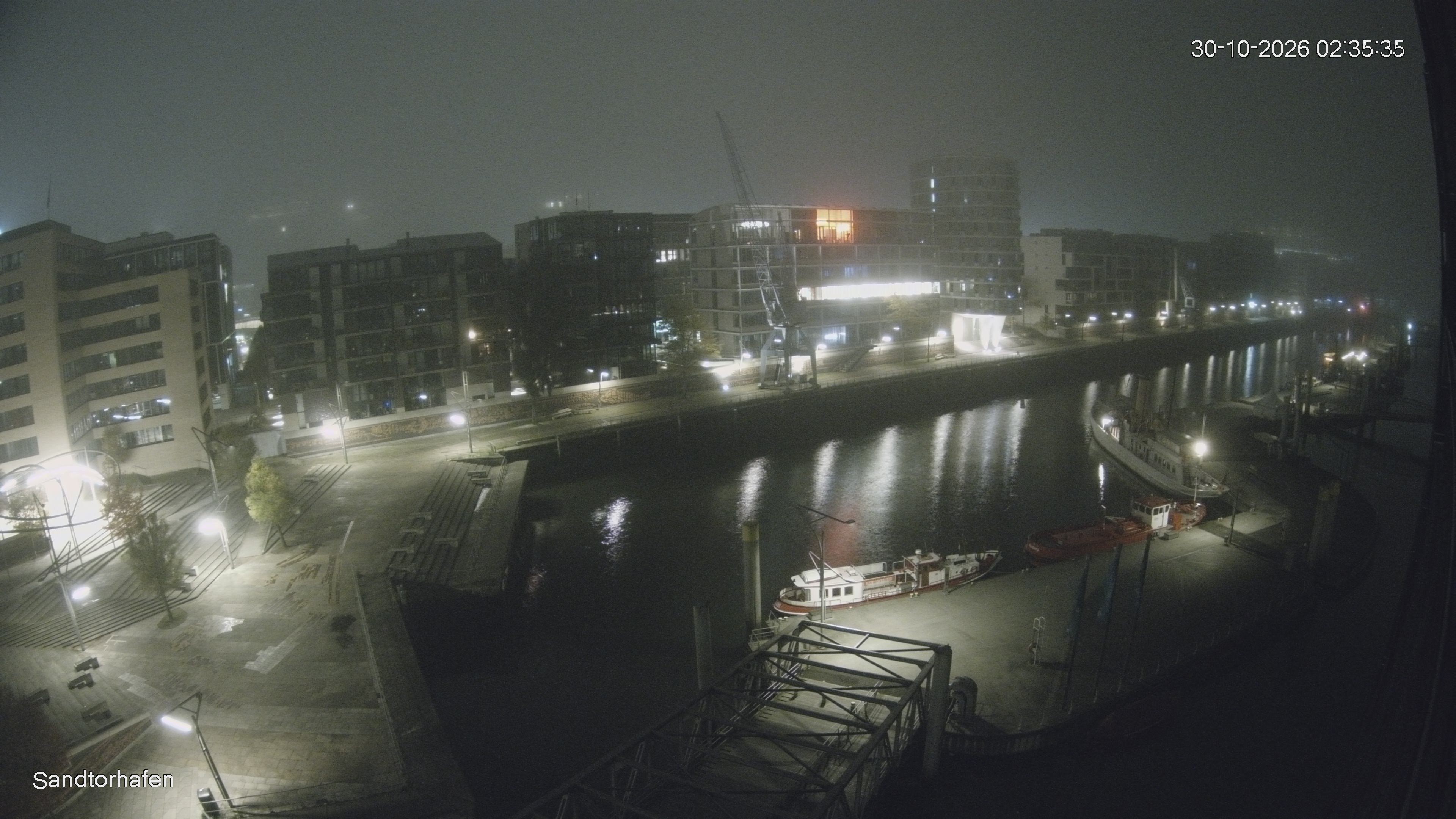 Archiv Foto Webcam Hamburg: HafenCity und Elbphilharmonie