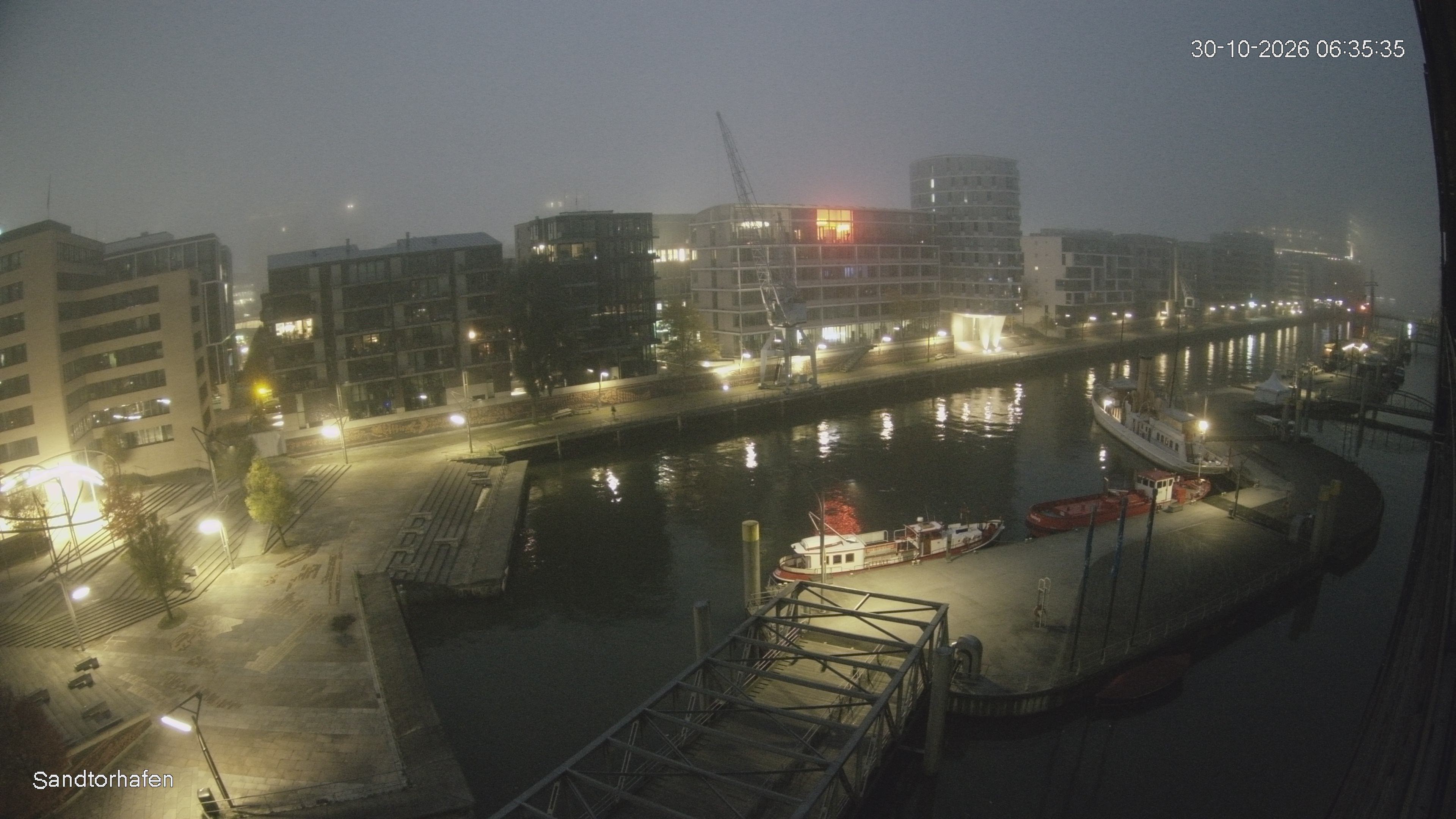 Archiv Foto Webcam Hamburg: HafenCity und Elbphilharmonie