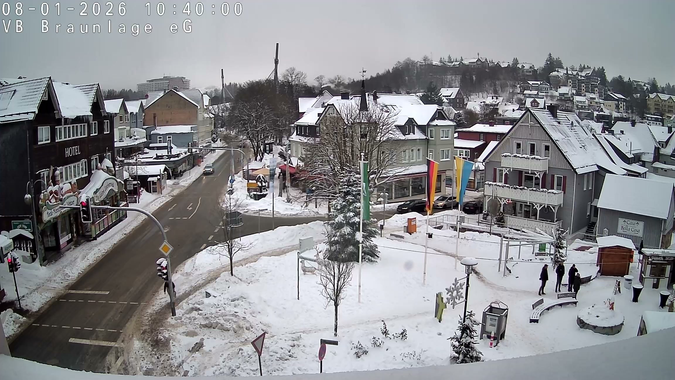 Archived image Webcam Braunlage - City Centre