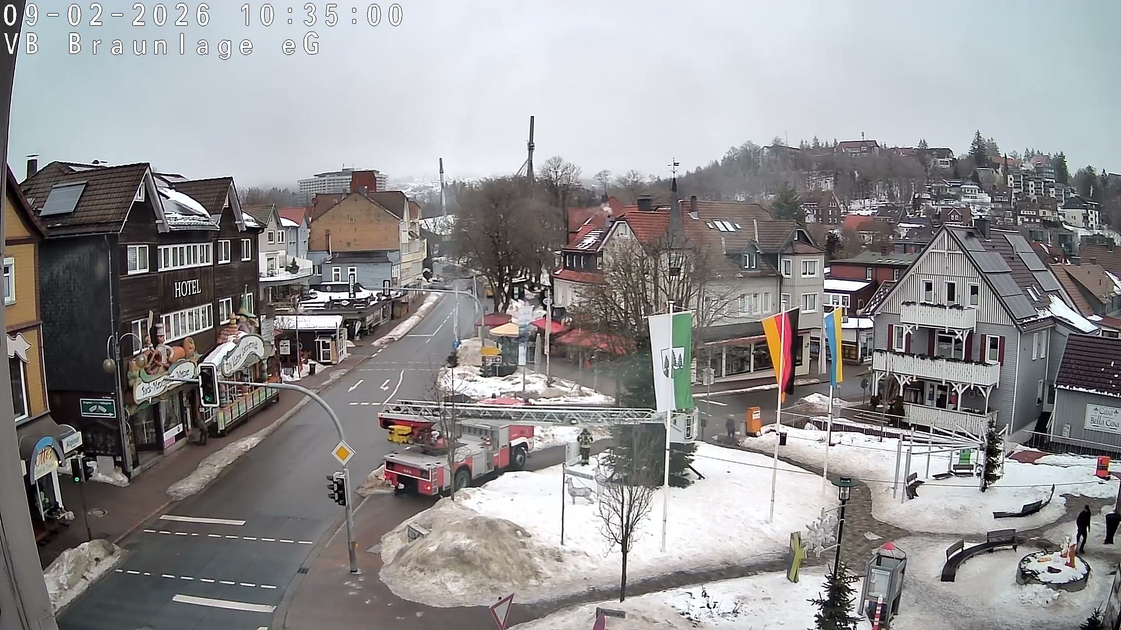 Archived image Webcam Braunlage - City Centre
