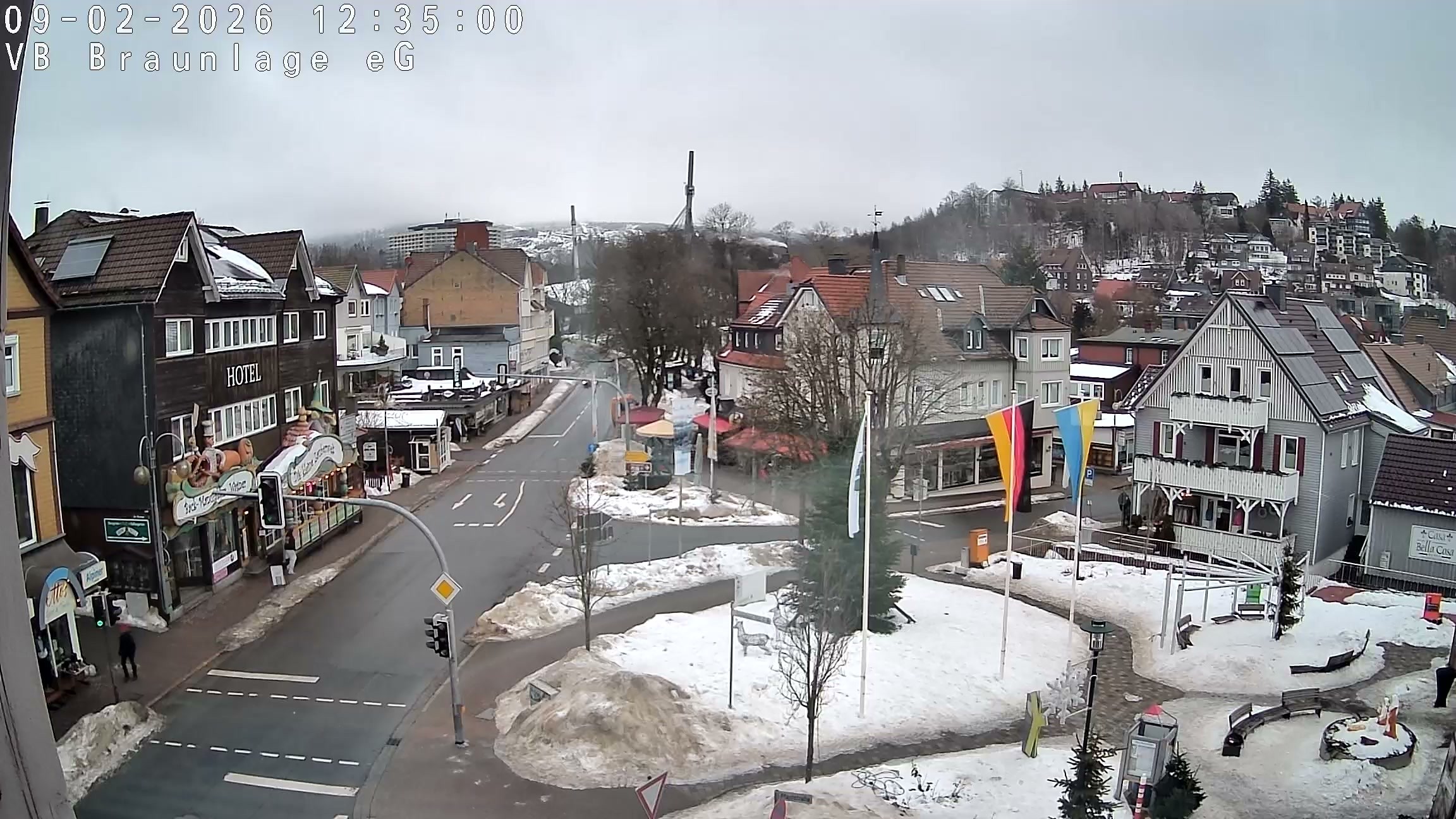Archived image Webcam Braunlage - City Centre