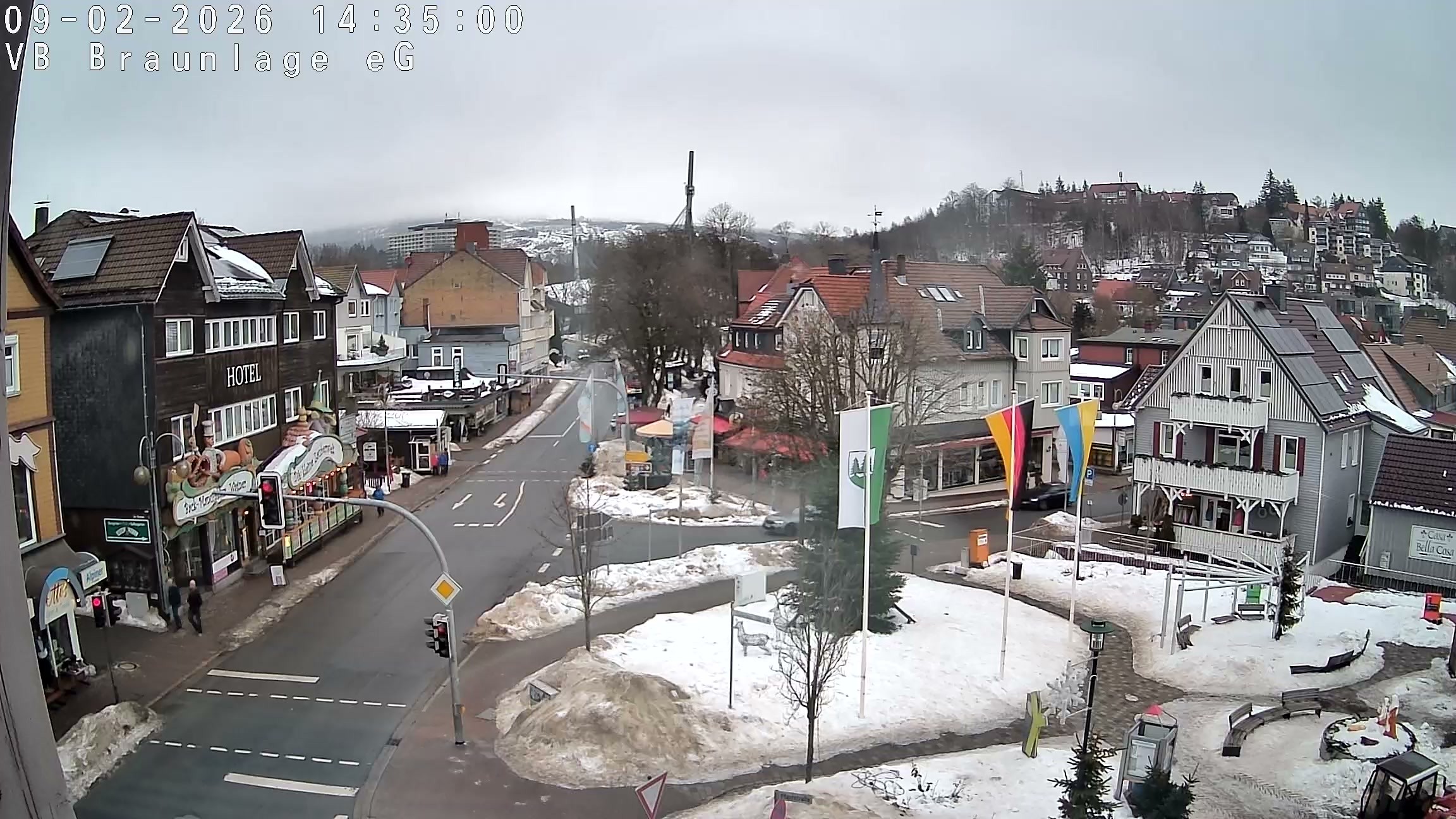 Archived image Webcam Braunlage - City Centre
