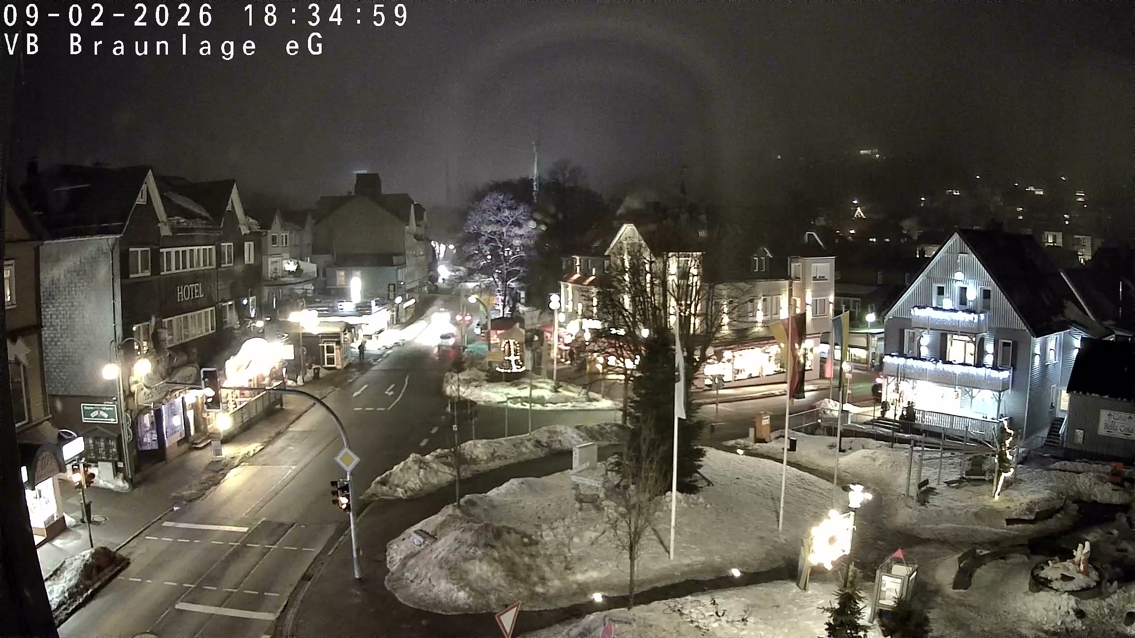 Archived image Webcam Braunlage - City Centre