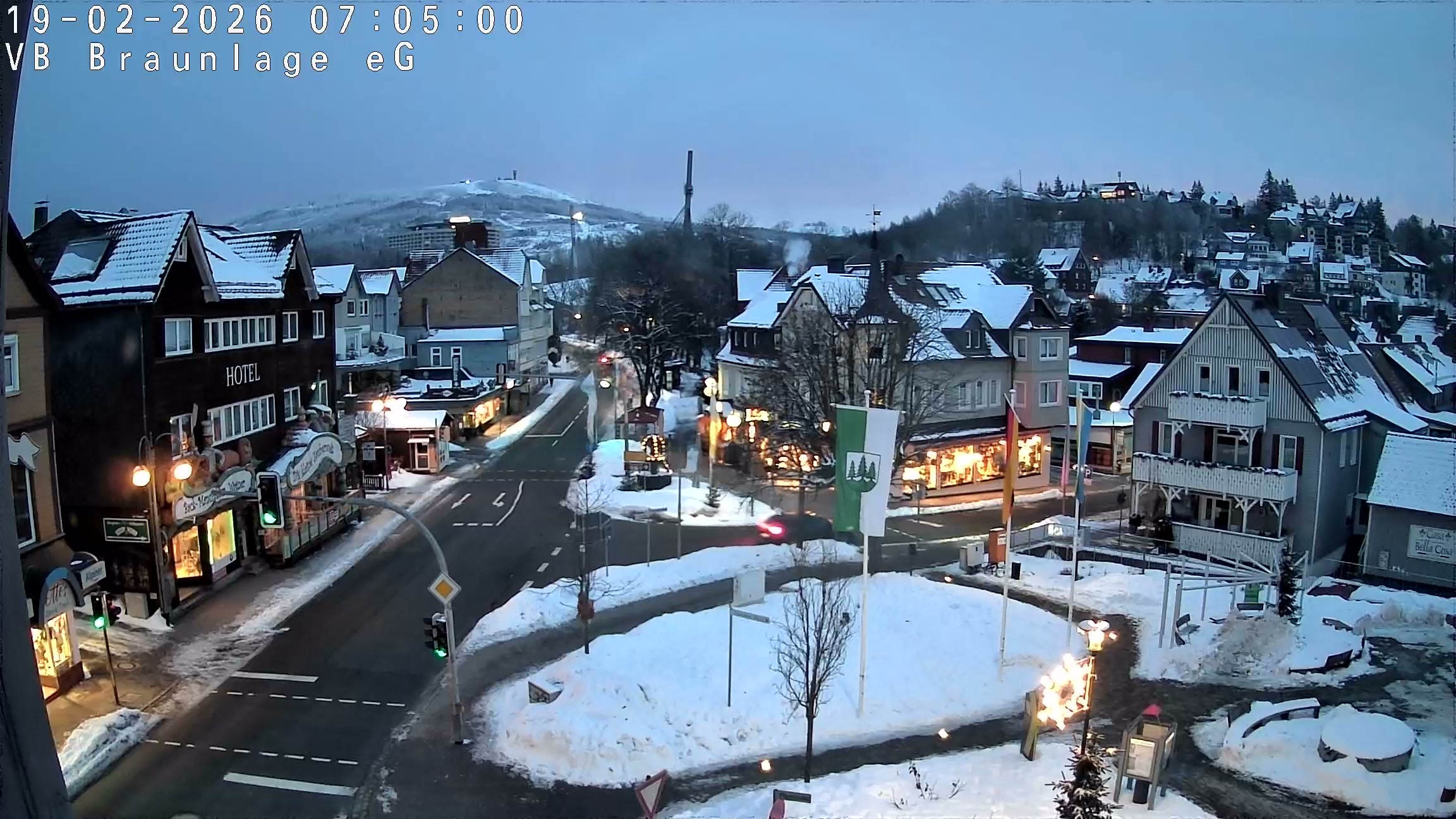 Archived image Webcam Braunlage - City Centre