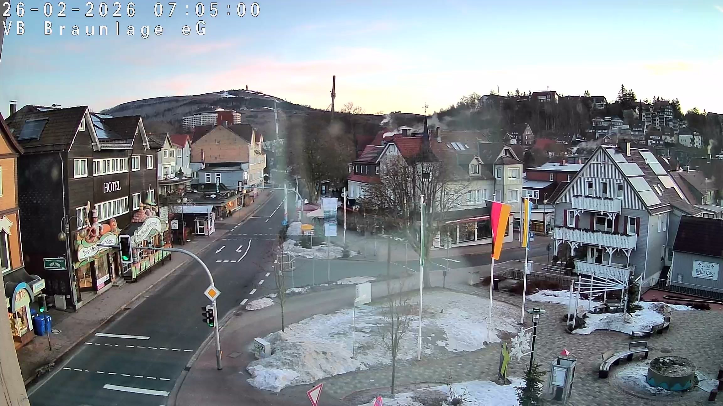 Archived image Webcam Braunlage - City Centre