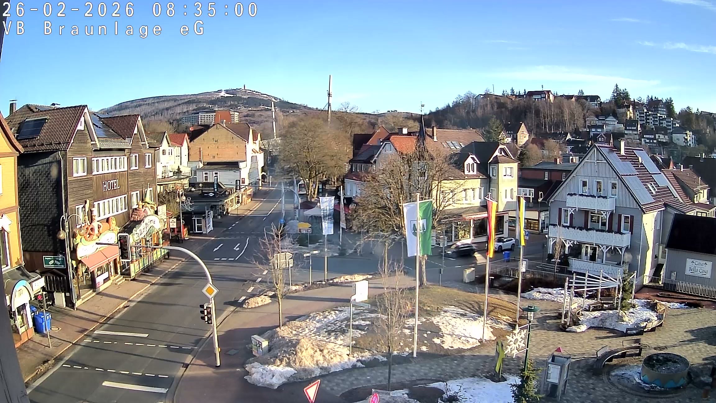 Archived image Webcam Braunlage - City Centre