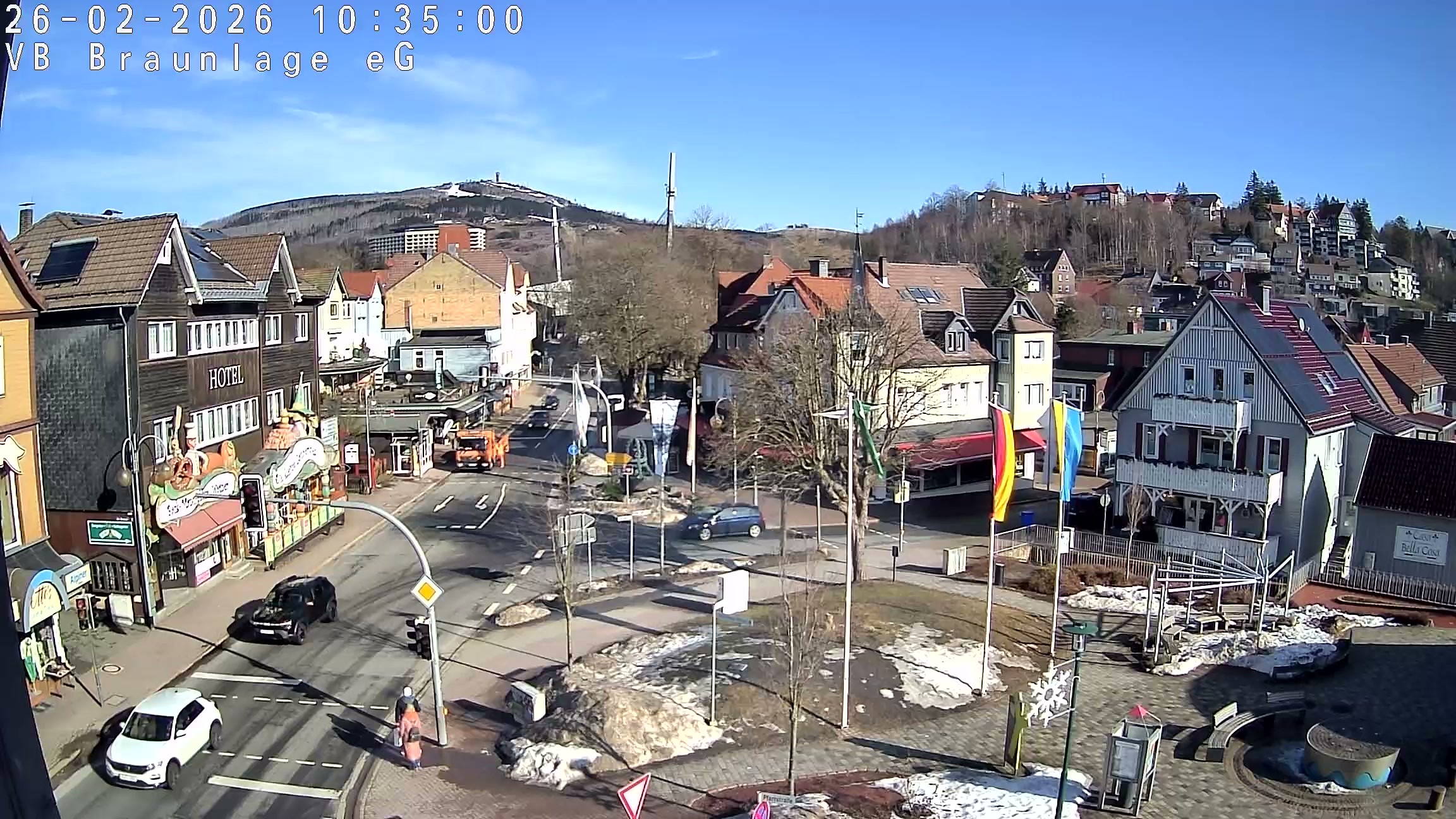 Archived image Webcam Braunlage - City Centre