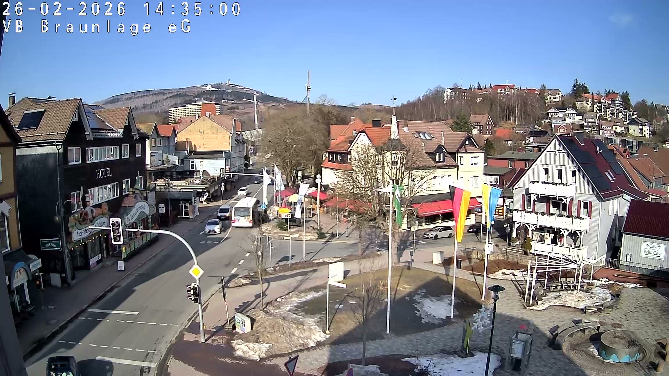 Archived image Webcam Braunlage - City Centre