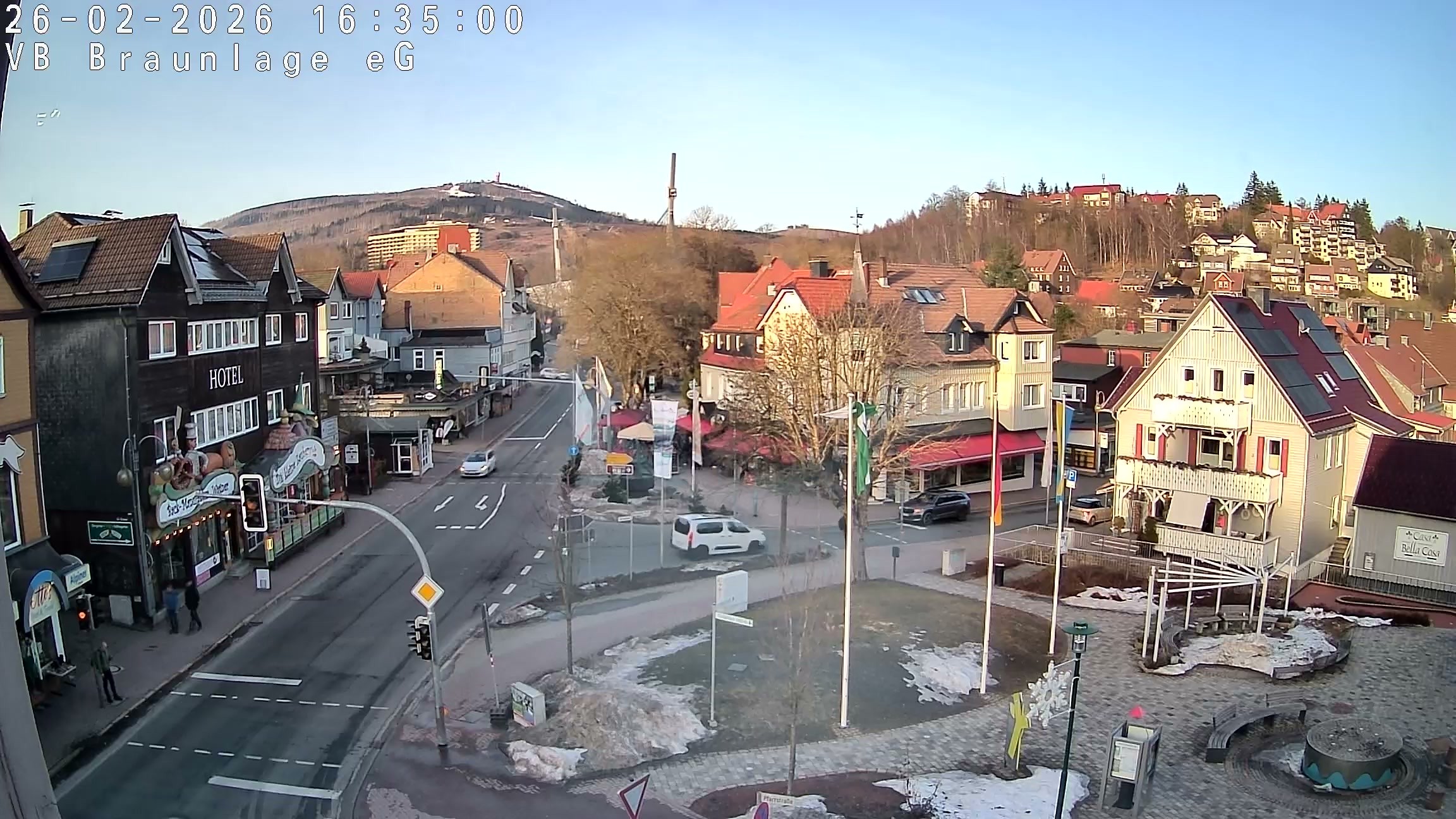 Archived image Webcam Braunlage - City Centre