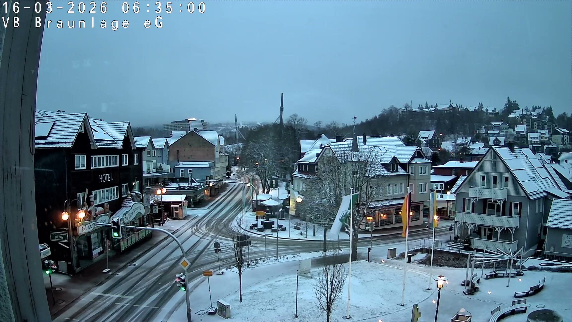 Archived image Webcam Braunlage - City Centre
